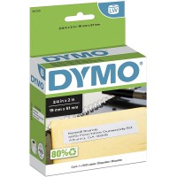 Dymo Labelwriter Return Address Labels, 3/4 X 2, White, 500 Labels/Roll (30330)