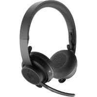 Logitech Zone Wireless Noise-Canceling On-Ear Headset - Black 