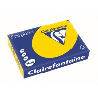 CLAIREFON TROPH A4 160G YELLOW