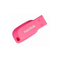SanDisk Cruzer Blade USB 2.0 Flash Drive - 16GB - Pink