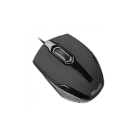 KLIPX MOUSE BLACK WIRED