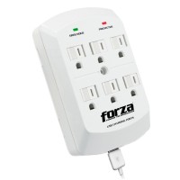 FORZA 6 OUTLET WALL TAP USB