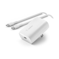 Belkin BoostCharge USB-C PD 30W Wall Charger with USB-C Cable