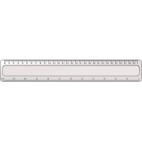 12-inch "FLEXIBLE" Ruler -by Dacati