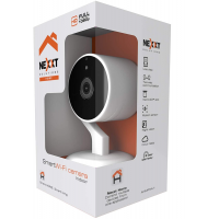 Nexxt Smart Home WiFi Fixed 1080p Camera- Night Vision-Motion Sensor-App alerts- Micro SD Recording 