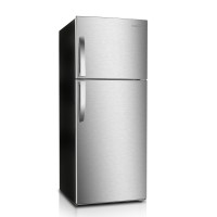 Premium Levella 12 Cu Ft Frost Free Top Freezer Refrigerator In Stainless Steel