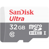SanDisk Ultra SDSQUNR-032G-GN3MA 32GB 100MB/s UHS-I Class 10 microSDHC Card 