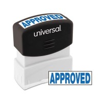 UNIVERSAL STAMP APPROVED BLUE