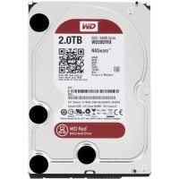 WD Red 2TB NAS Hard Disk Drive - 5400 RPM Class SATA 6 Gb/s 64MB Cache 3.5 Inch - WD20EFRX