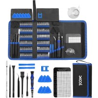 XOOL Professional Precision 140-in-1 Screwdriver Set - Electronics Repair Tool with 120 Magnetic Bits