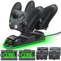 OIVO XSX Controller Charging Station/Dock for Xbox Series X/S/One/Elite/Core Controller