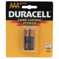 DURACELL AAA 2 PACK 1.5V
