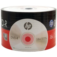 HP DVD-R X16 4.7GB 50 PACK