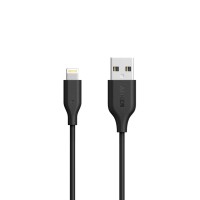Anker PowerLine with lightning Connector 3Ft Cable Black