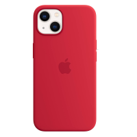 Apple iPhone 13 Silicone Case with MagSafe - (Product) RED