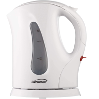 Brentwood Cordless Electric Kettle BPA Free, 1 Liter, White 