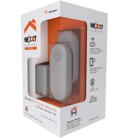 Nexxt Smart Home WiFi Contact Sensor Kit- Includes 2 Contact sensors- [Requires Alarm Siren Starter kit]