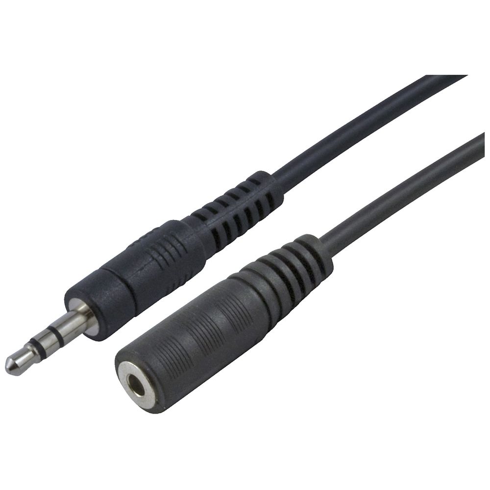 StarTech.com 6 ft 3.5mm Stereo Extension Audio Cable - M/F - 6ft Stereo  Extension Cable - 3.5mm Audio - 6ft Stereo Audio Cable (MU6MF)