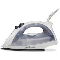 Proctor Silex Handheld Steam Iron with Nonstick Soleplates, Adjustable Spray & Blast Settings - 1200 Watts (17150PS) 