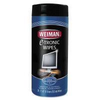 Weiman 93 Electronic Wipes - 5 x 7, 30 - 1x Canister 