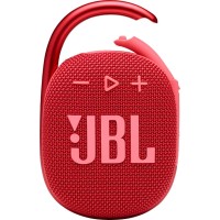 JBL Clip 4 Portable Bluetooth Speaker – Red