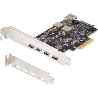 Startech 5-Port USB PCIe Card w/ 4x USB-C Ports & 1x USB-A Internal Port