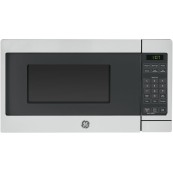 GE 0.7 Cu. Ft. Countertop Microwave - Black Stainless Steel (700W) 