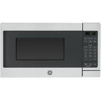 GE 0.7 Cu. Ft. Countertop Microwave - Black Stainless Steel (700W) 