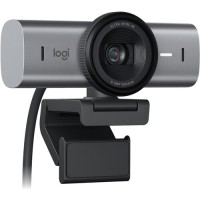 Logitech MX Brio 705 4K Webcam with Auto Light Correction & Auto-Framing - Graphite