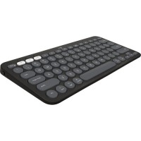 Logitech Pebble Keys 2 K380S Wireless Keyboard - Graphite 