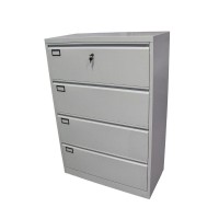 MESA Acacia 4-Drawer Large Cabinet – Grey
