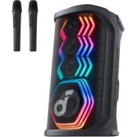 Anker Rave 3S AI Wireless Party Speaker with 2x Wireless Microphones