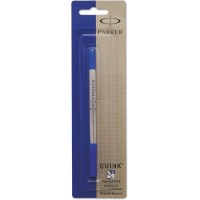 Parker QUINK Rollerball Pen Ink Refill - Medium Point - Blue Ink