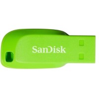 SanDisk Cruzer Blade USB 2.0 Flash Drive - 32GB - Green