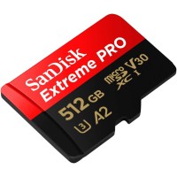 SanDisk Extreme Micro SDXC A2 C10 V30 UHS-I U3 - 64GB