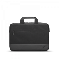 Seven 14" Professional Eco-Friendly Topload Briefcase Laptop Case (CTP14-ECO-BLK)