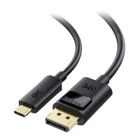 Cable Matters Bidirectional USB-C (Thunderbolt 4) to DisplayPort 1.4 Cable - 3.3ft 