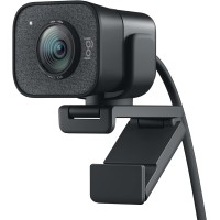 Logitech Creators Premium Stream/Webcam Full HD 1080p, 60fps, Intelligent Autofocus for PC/Mac - Graphite 