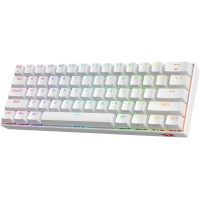 Redragon K530 Pro Draconic 60% Wireless RGB Mechanical Keyboard - White (Brown Switch)
