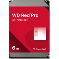 Western Digital 6TB WD Red Pro - 7200 RPM SATA III 3.5" Internal NAS HDD