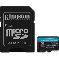 Kingston Canvas Go Plus MicroSDXC A2 U3 V30 - 512GB Micro SD