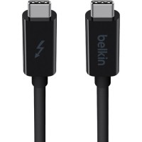 Belkin Thunderbolt 3 USB Type-C to USB Type-C Male Cable - 3 Feet, Black