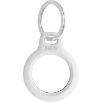 Belkin Secure Holder with Key Ring for Apple AirTag - White 