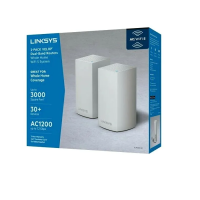 Linksys Velop AC1200 Dual-Band Mesh Router - 2 Pack 