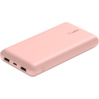 Belkin BoostCharge Compact Power Bank - 20,000mAh (15W) - Rose Gold