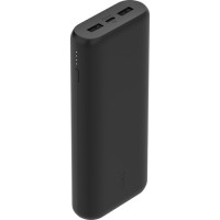 Belkin BoostCharge 3-Port Compact Power Bank - 20,000mAh (20W) - Black 