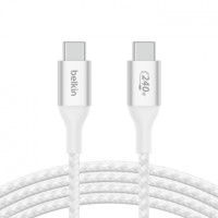 Belkin USB-C to USB-C PD 3.1 Reinforced and Braided Charge & Sync Cable (240W) - 2 Meter