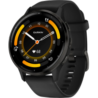 Garmin - Venu 3 Fiber-Reinforced Polymer Smartwatch - 45mm (GPS) Stainless Steel & Black