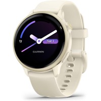 Garmin Vivoactive 6 GPS Smartwatch (AMOLED Display) - 42mm Lunar Gold