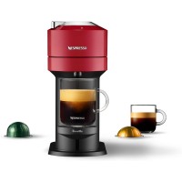 Breville Nespresso Vertuo Next Coffee and Espresso Machine - Cherry Red - 1.1 Liters 